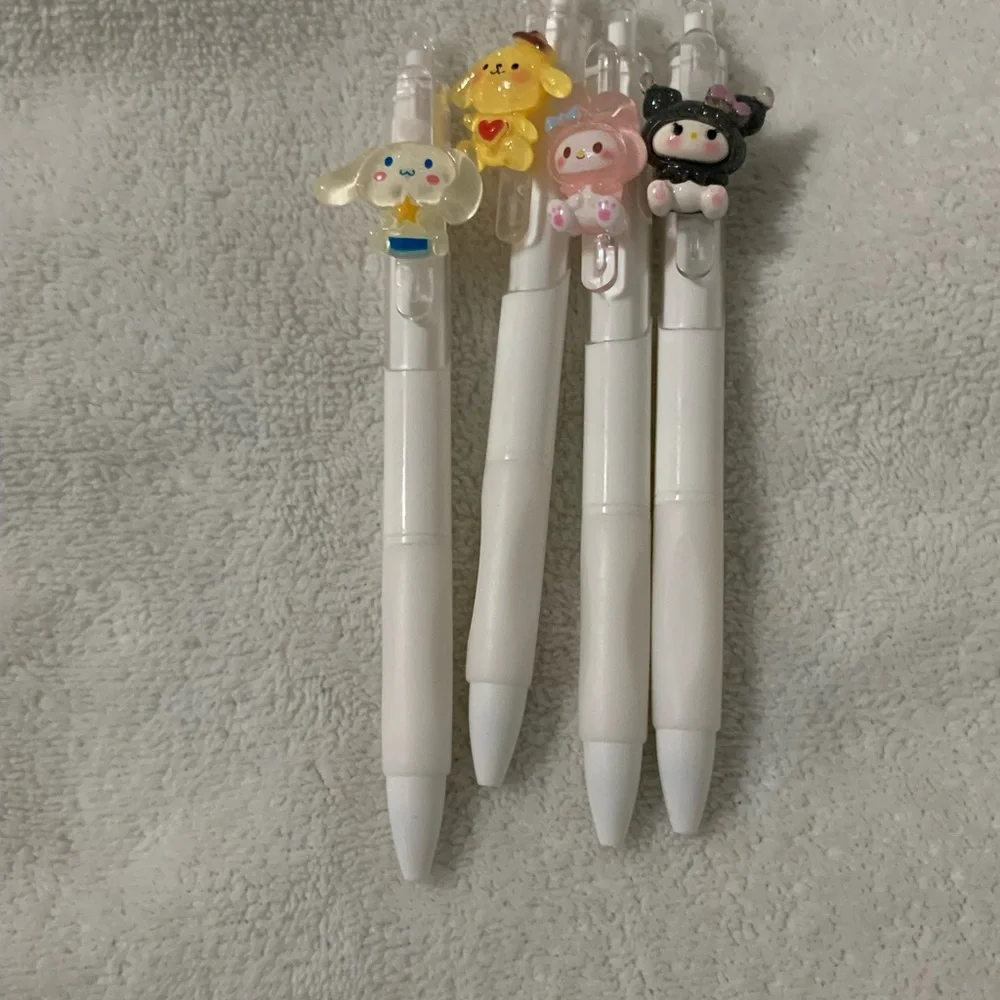 New Sanrio Characters Gel Ink Rollerball Pen Set of 4 - Picture 5 of 5